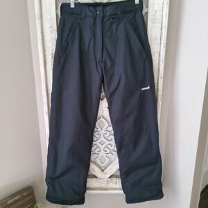 Ski Gear Women's Essential Insulated Outdoor Winter Activewear Snow Pants Black